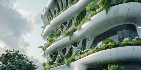 Green City landscaping Generative AI