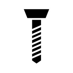 Industry Outdoors Screw Glyph Icon