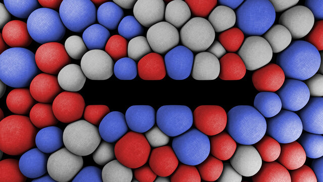 Colored Balls Background