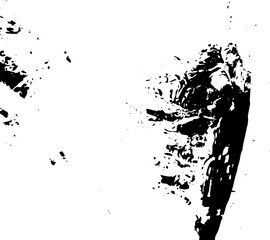 Rustic grunge texture with grain and stains. Abstract noise background. PNG graphic illustration with transparent background.