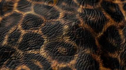 Close Up of Elephant Skin