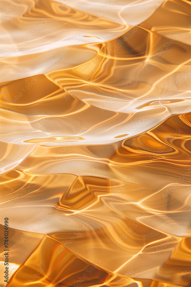 Poster abstract background with reflections and caustics. futuristic background image. created with generat