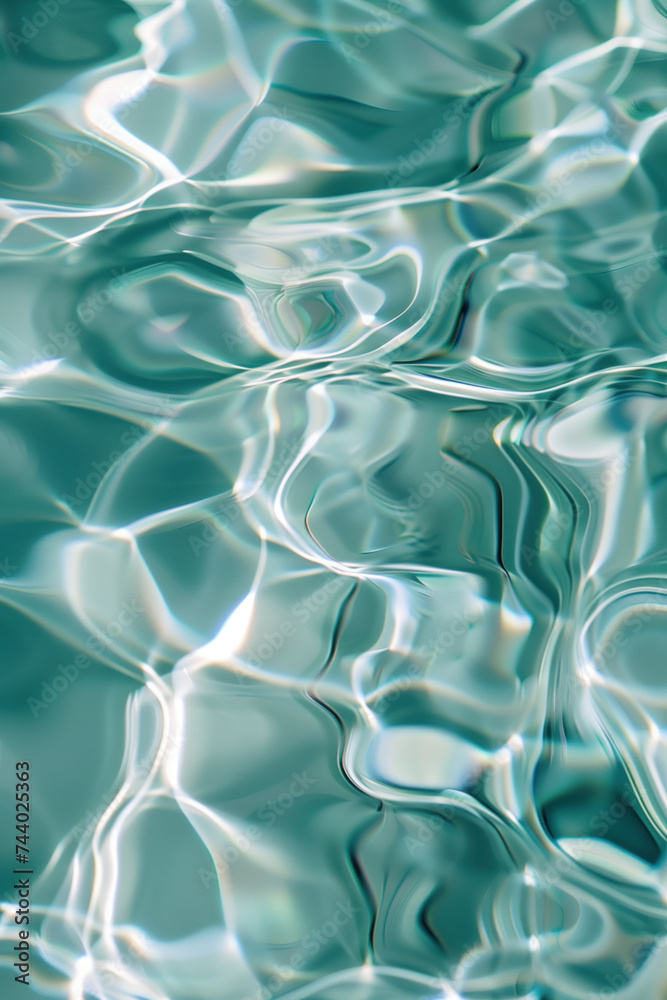 Poster abstract background with reflections and caustics. futuristic background image. created with generat