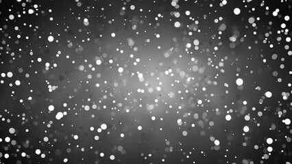 Fototapeta premium halftone texture snow falling on a black background 