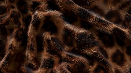 Close Up of Animal Fur Pattern