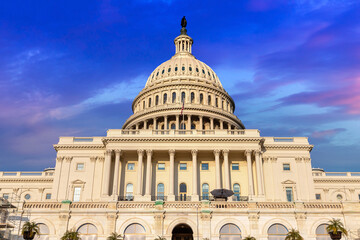 Obraz premium The United States Capitol building