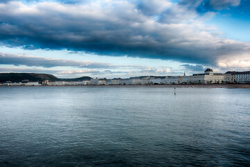 Obraz premium Llandudno Cityscape