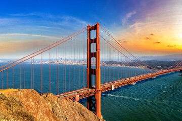 Golden Gate Bridge in San Francisco