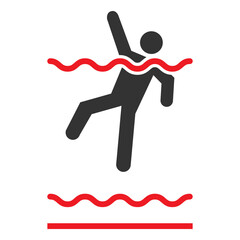 Deep water icon