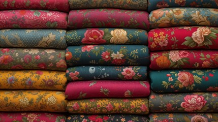 Silk Elegance, Textile Patterns