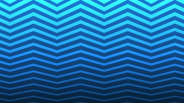 Abstract blue Zigzag Background. Cartoon animation of illustration background.