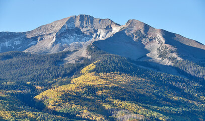 Fall in the mountains of Colorado on Kebler pass near  Crested Butte, Colorado


Crested Pass




