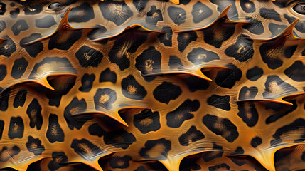 Close Up View of a Large Animals Skin