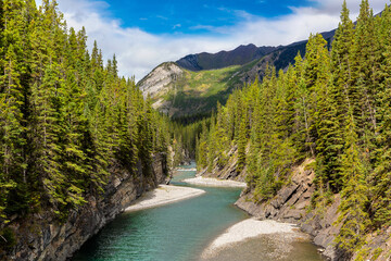 Stewart Canyon at Lake Minnewanka, Banff