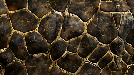Close Up View of Giraffe Skin