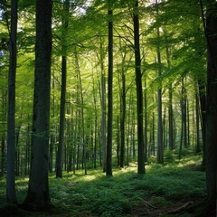 Obraz premium Forest landscape