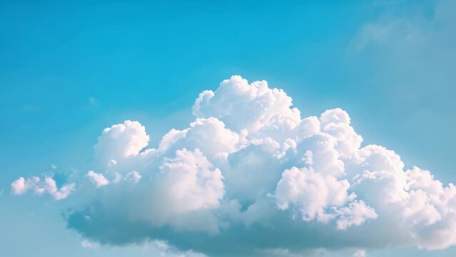 cloud storage with sky nature background