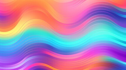 Gentle waves in pastel colors.