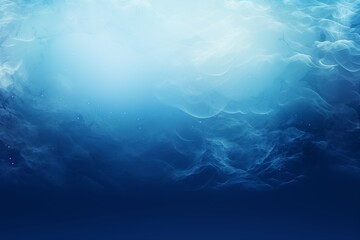 Fototapeta na wymiar blurred dark blue and white color background in deep sea