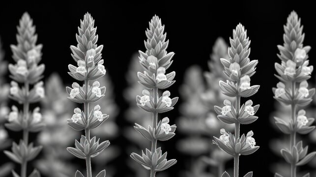  a close up of a bunch of flowers on a black and white background with a black and white photo of the flowers in the center of the picture and bottom right side of the picture.