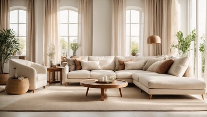 house beautiful design interior creative stylish living room in contemporary natural white and beige colour scheme home interior design living room in daylight cosy and simple
