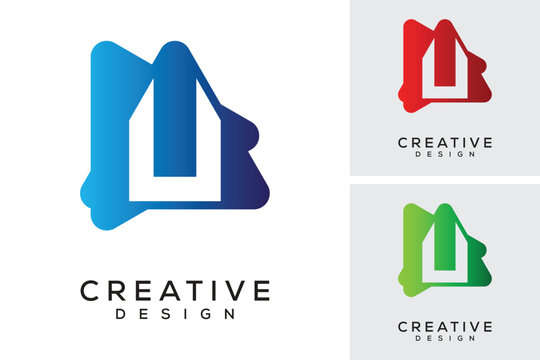 Letter U Logo Design Template