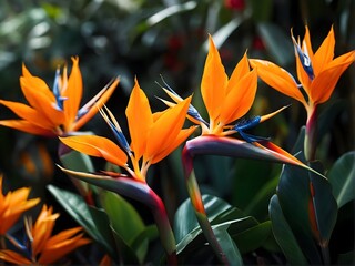 Bird of Paradise Flowers 