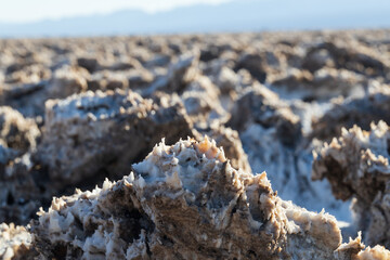 Devil's Golf Course in Death Valley National Park, Death Valley, California
