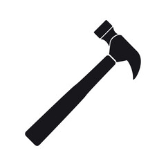 Isolated hammer icon Vector