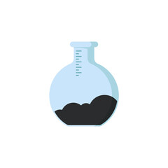 Oil industry icon with factory vector illustration. Petroleum industry element