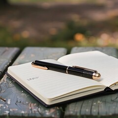 notebook and pen, Generative AI