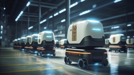 Robotic Logistic Solutions - Advanced robotics in warehouse settings