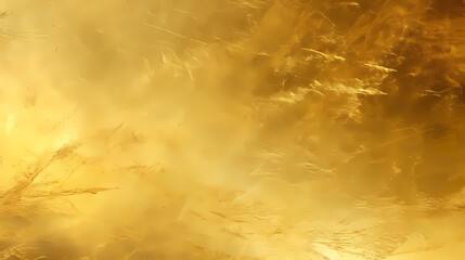 Obraz na płótnie Canvas Shiny yellow gold foil abstract background, luxury theme