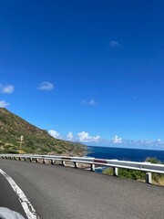 Road by the Ocean. 