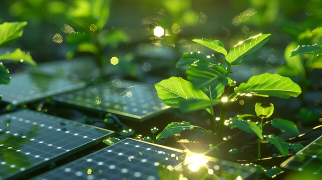 water drops on a leaf