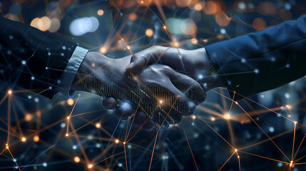 dealmaking handshake collaboration agreement
