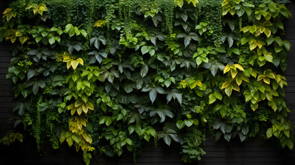 Fototapeta na wymiar ivy plant wall