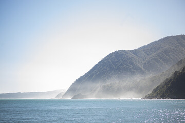 sea ​​entering mild ford sound