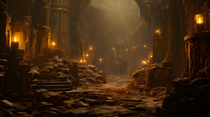 Sony Photo of dwarf King underground golden kingdom