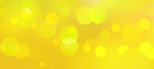Yellow bokeh background perfect for Banner, Poster, Anniversary, and various design works