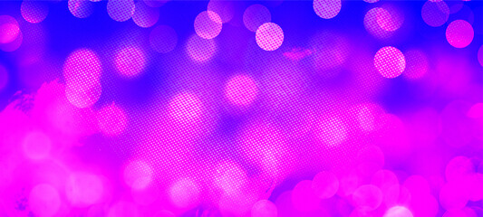 Purple, pink bokeh background perfect for Banner, Poster, Anniversary, and various design works
