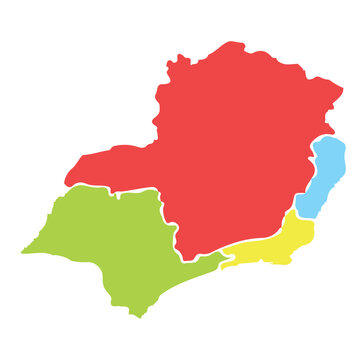 regi&atilde;o sudeste, mapa sudeste, sudeste, sudeste do brasil 