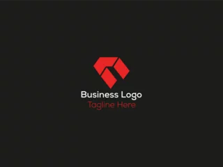 Plexiglas foto achterwand minimal business creative logo design © designerjunaed
