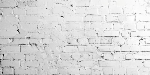 texture illustration of white brick wall background. Created with Generative AI