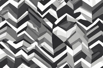 Top view: Chevron chic in shades of grey 