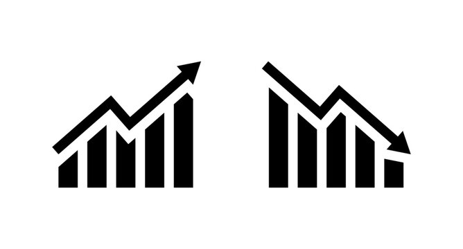 Growing and declining graph