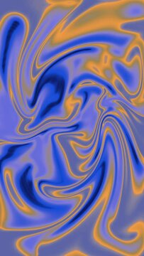 textura l&iacute;quida ondas met&aacute;licas violeta y amarillo