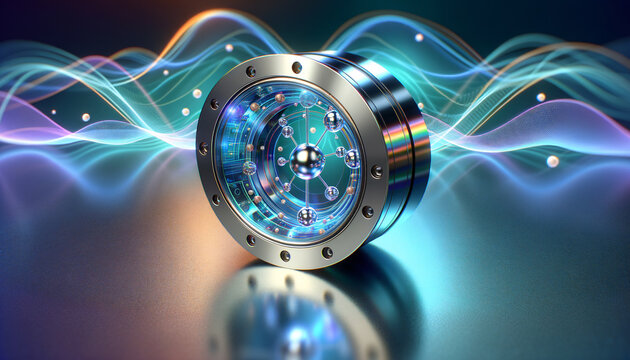 Quantum Sensors: Dynamic Realism in Tranquil Chromatics