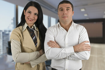 Modern business people