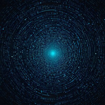  "Digital Data Tunnel in Cyberspace with Code Matrix"